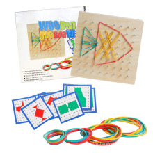 Wooden Manipulative Material Graphical Educational Toys